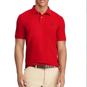 Polo Ralph Lauren Red custom fit shirt